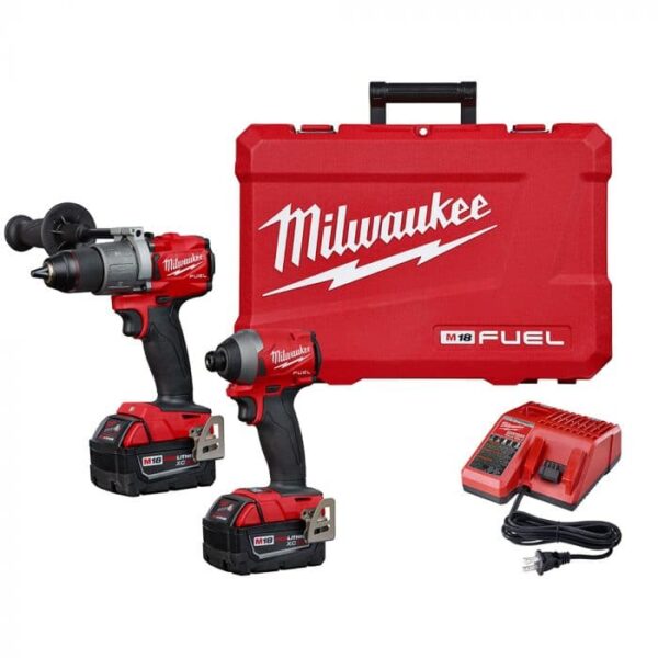 Combo Combinado De 2 Herramientas M18 Fuel™: Taladro De Percusión/Atornillador De Impacto Milwaukee 2997-22