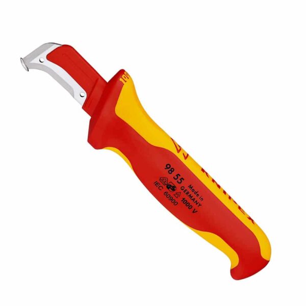 Cuchillo Pelacable Aislado 1000V Knipex 9855SB