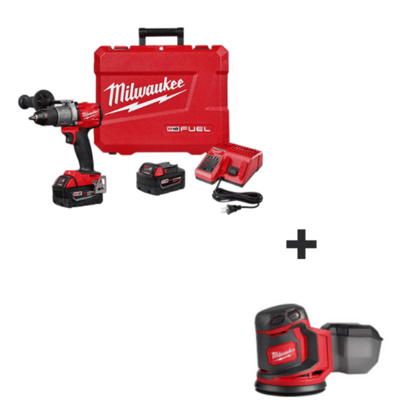 Combo Rotomartillo 2804-22 + GRATIS Lijadora 2648-20 Milwaukee P321-2804