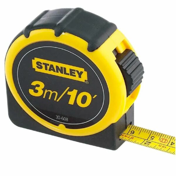 Flexometro 1/2" 3Mt Global Plus Stanley 30-608